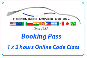 Booking Pass for 1 x 2 hours code class online