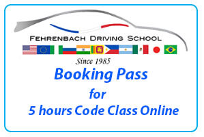 Booking pass 5 hours code class online