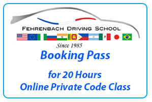 Booking Pass for 20 hours Private Online Code Class