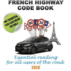 The new French highway code book 2025
